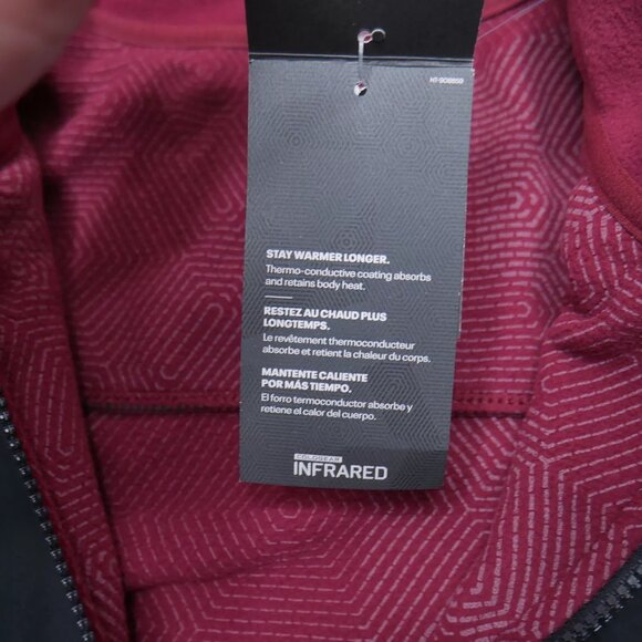 Under Armour Coldgear Infrared Fleece I/2 Zip Pullover Jacket Men's Size S Maroo - Picture 8 of 10